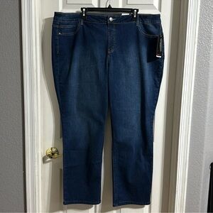 NWT 24W Women’s Avenue Flex Fit Jeans Skinny Leg 24 Average